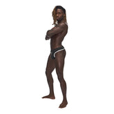 Male Power Sport Cool and Sexy Mens Mesh Thong Black Jocks and G-Strings